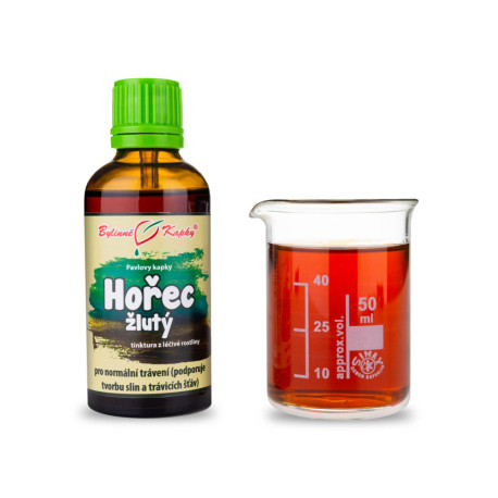 Picături de gențiană galbenă (tinctură) 50 ml