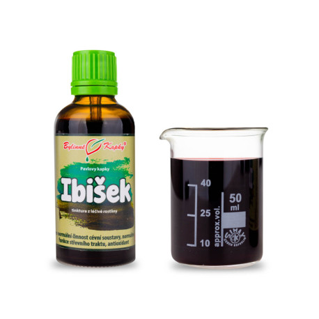 Picături de hibiscus din sânge (tinctură) 50 ml