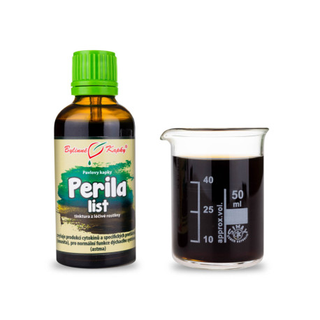 Picături de frunze de tufiș de perillă (tinctură) 50 ml