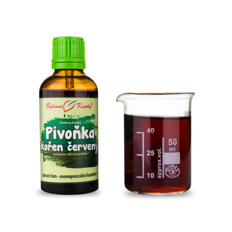 Picături de rădăcină roșie de bujor chinezesc (tinctură) 50 ml