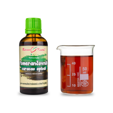 Picături de pericarp portocaliu curacao (tinctură) 50 ml