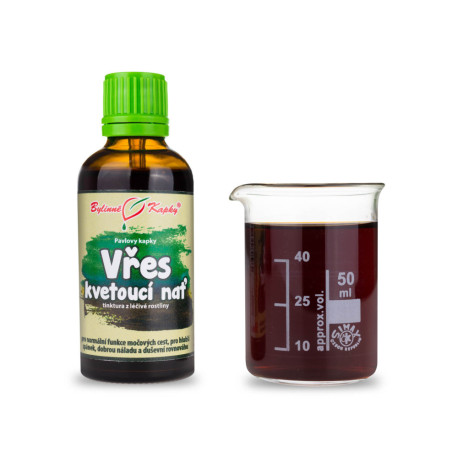 Picături de frunze cu flori de erică comună (tinctură) 50 ml