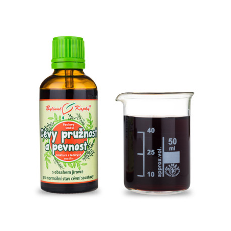 Picături de elasticitate și fermitate a vaselor de sânge (tinctură) 50 ml