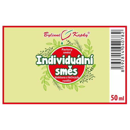 Amestec individual (personalizat) - Pauls picături din plante (tinctură) amestec de picături din plante 50 ml