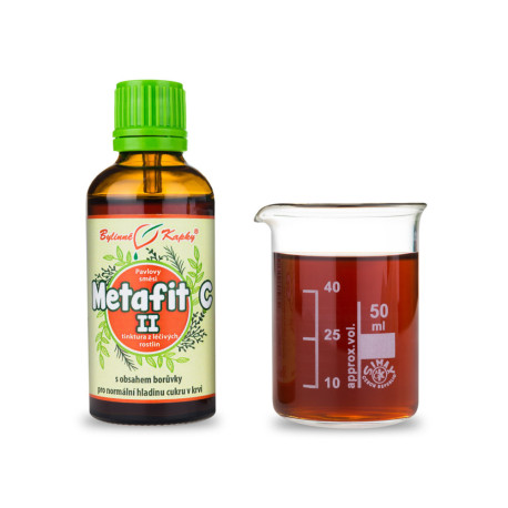 Metafit C II (diabet zaharat) picături (tinctură) 50 ml