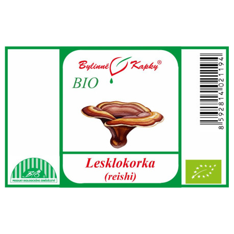 Reishi (Ganoderma) BIO - picături din plante (tinctură) 50 ml