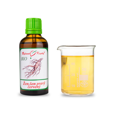 Picături organice roșii asiatice (tinctură) 50 ml