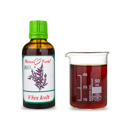 Picături de flori BIO de erică comună (tinctură) 50 ml