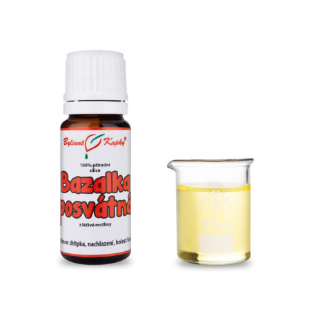 Busuioc Sfânt - Uleiuri Esențiale 100% Naturale - Ulei Esențial 10 ml