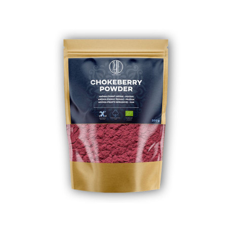 Chokeberry Powder, Chokeberry, Black Rowan Powder BIO 200g