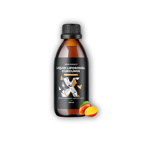 Curcumină lipozomală lichidă 200mg 250ml - Mango
