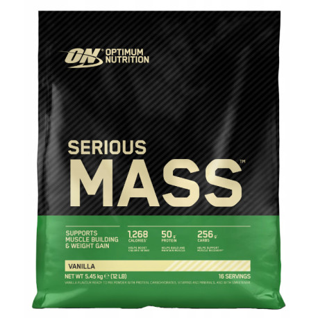 Optimum Nutrition Serious Mass 5450g Vanilie