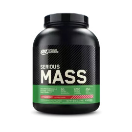 Optimum Nutrition Serious Mass 2730g Căpșuni