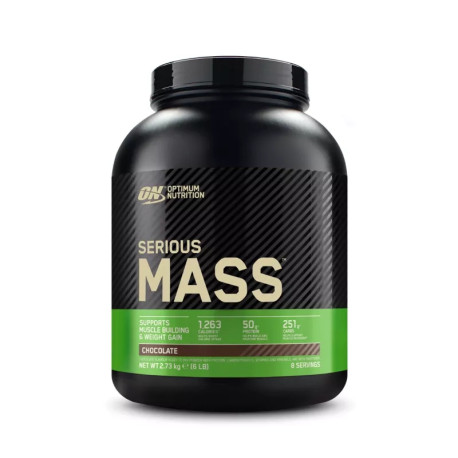 Optimum Nutrition Serious Mass 2730g Ciocolată
