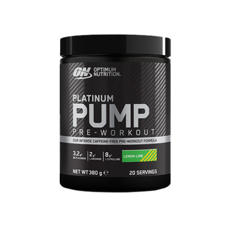 Optimum Nutrition Pump Preworkout 380 g Lămâie Lime