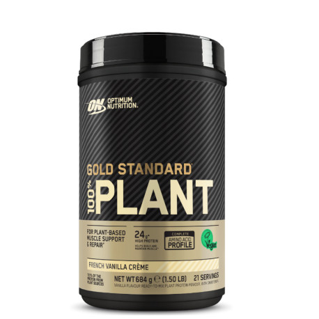 Optimum Nutrition Gold Standard 100% Proteine Vegetale 684g Vanilie Franceză