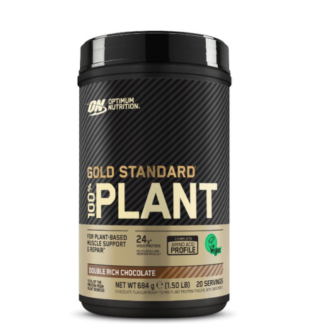 Optimum Nutrition Gold Standard 100% Proteine vegetale 684g Ciocolată dublu bogată