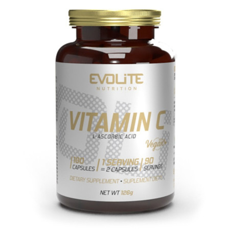 Evolite Vitamina C 500mg 180 Vege caps