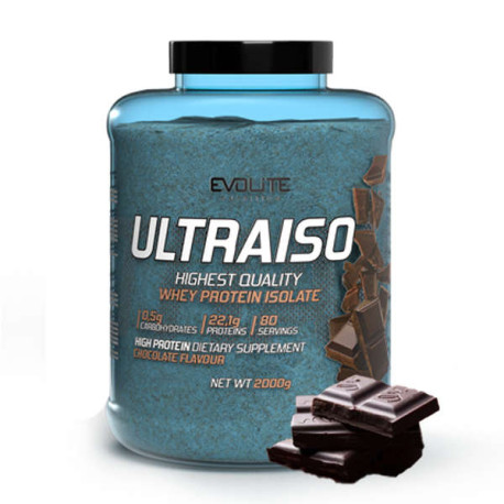 Evolite Nutrition UltraIso 2000g Arome duble de ciocolată