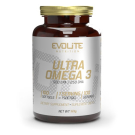 Capsule moi Evolite Nutrition Ultra Omega 3 500EPA / 250DHA 100