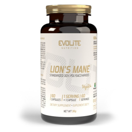 Coamă de leu Evolite 30% 500mg 60 Vcaps