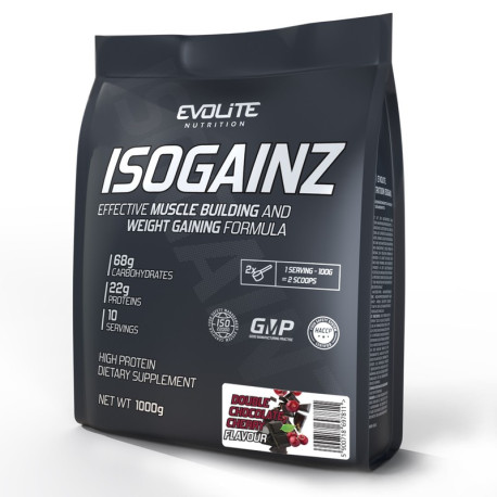 Evolite IsoGainz 1000g Arome Duble de Ciocolată
