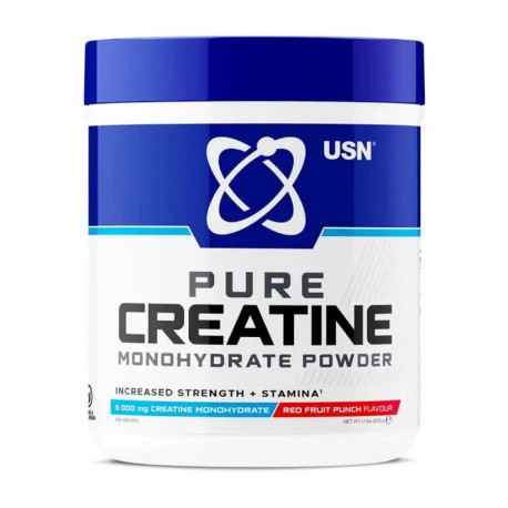 USN Creatină Monohidrat 500g Punch cu fructe roșii