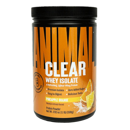 Animal Clear Whey 500g Ananas Portocaliu