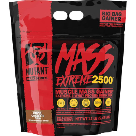 PVL Mutant Mass XXXTreme 5450g Triplă Ciocolată