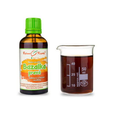 Busuioc - picături Suflet de plante (tinctură) 50 ml