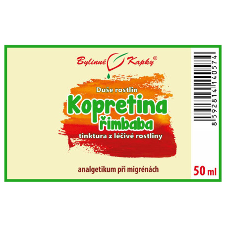Rimbaba - Picături din plante (tinctură) Suflet vegetal 50 ml