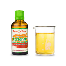 Frunze vii semănate cu coriandru BIO* - Picături pe bază de plante (tinctură) Suflet de plantă 50 ml