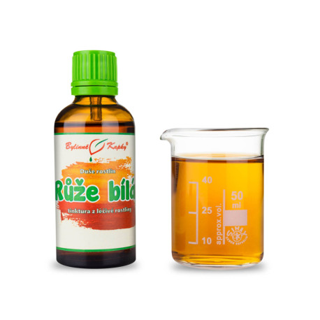 Trandafir Alb - Picături pe bază de plante (tinctură) Suflet vegetal 50 ml
