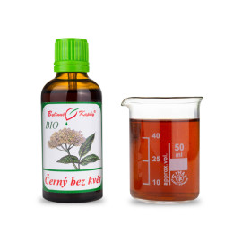 Picături BIO cu flori negre de soc (tinctură) 50 ml