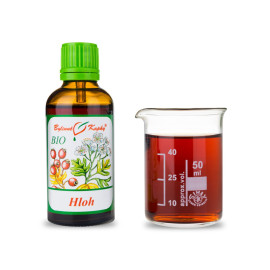 Frunze de păducel + picături BIO floare (tinctură) 50 ml