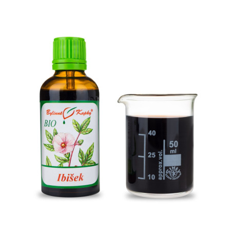 Picături de hibiscus BIO (tinctură) 50 ml