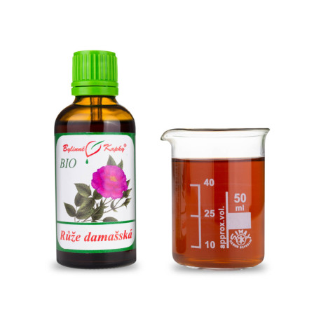 Picături BIO de trandafir Damasc (tinctură) 50 ml