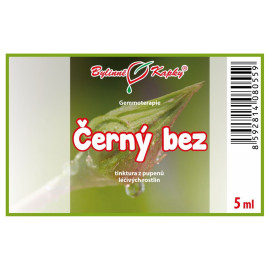 Muguri de soc negru 5 ml - gemmoterapie
