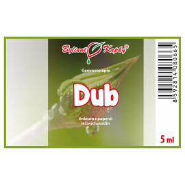 Muguri de stejar 5 ml - gemmoterapie