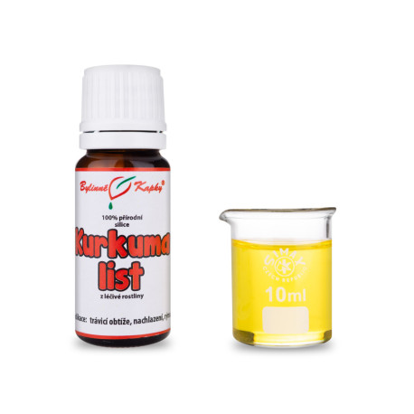 Frunze de turmeric - uleiuri esențiale 100% naturale - ulei esențial 10 ml