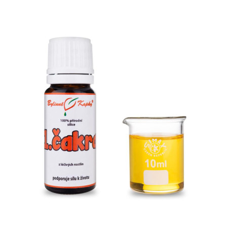 Chakra 1 - Uleiuri esențiale 100% naturale - un amestec de uleiuri esențiale 10 ml