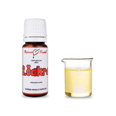 Chakra 2 - uleiuri esențiale 100% naturale - un amestec de uleiuri esențiale 10 ml