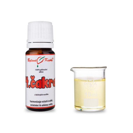 Chakra 4 - Uleiuri esențiale 100% naturale - un amestec de uleiuri esențiale 10 ml