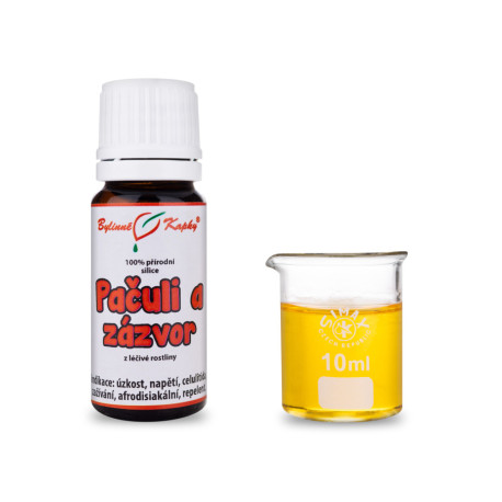 Patchouli - Ghimbir 100% Uleiuri Esențiale Naturale - Ulei Esențial 10 ml