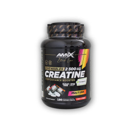 Black Line Creatine Creapure 2500mg 210 tablete mestecabile zero zahăr multi
