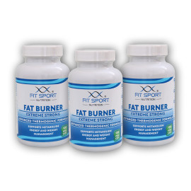 3x Fat Burner Extreme Strong 120 de capsule vegetale - Fat Burner