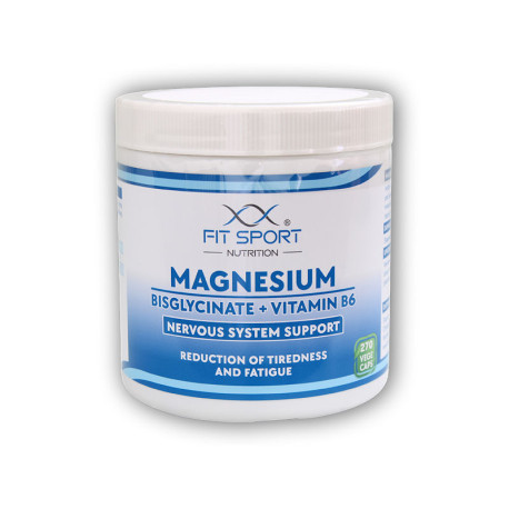 Magneziu Bisglicinat + Vitamina B6 270 capsule vegetale - Magneziu