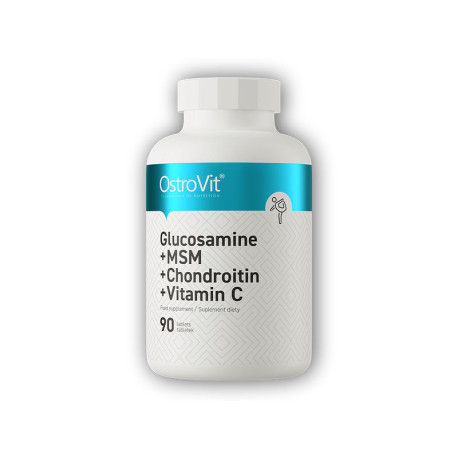 Glucozamină + MSM + Condroitină + Vitamina C 90 comprimate