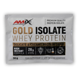 Acțiune izolată proteică Gold Whey 30g - ciocolată cu mentă