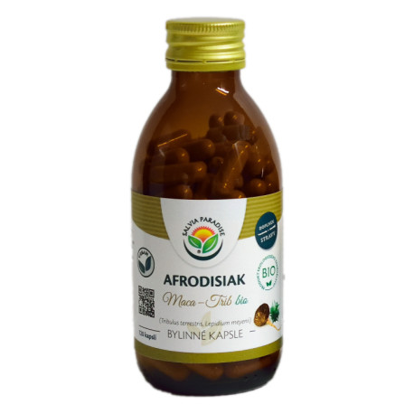 Aphrodisiac Maca - capsule Trib BIO 120 pcs